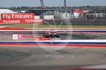 World © Octane Photographic Ltd. Formula 1 - American Grand Prix - Friday - Practice 2. Kimi Raikkonen - Scuderia Ferrari SF70H. Circuit of the Americas, Austin, Texas, USA. Friday 20th October 2017. Digital Ref: 1987LB1D4110