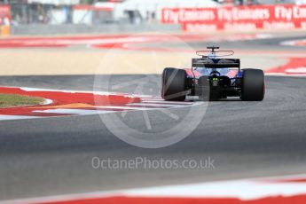 World © Octane Photographic Ltd. Formula 1 - American Grand Prix - Friday - Practice 2. Brendon Hartley - Scuderia Toro Rosso STR12. Circuit of the Americas, Austin, Texas, USA. Friday 20th October 2017. Digital Ref: 1987LB1D4197