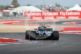 World © Octane Photographic Ltd. Formula 1 - American Grand Prix - Friday - Practice 2. Valtteri Bottas - Mercedes AMG Petronas F1 W08 EQ Energy+. Circuit of the Americas, Austin, Texas, USA. Friday 20th October 2017. Digital Ref: 1987LB1D4213