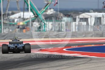 World © Octane Photographic Ltd. Formula 1 - American Grand Prix - Friday - Practice 2. Valtteri Bottas - Mercedes AMG Petronas F1 W08 EQ Energy+. Circuit of the Americas, Austin, Texas, USA. Friday 20th October 2017. Digital Ref: 1987LB1D4389