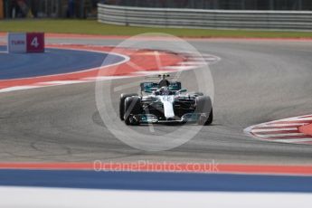 World © Octane Photographic Ltd. Formula 1 - American Grand Prix - Friday - Practice 2. Valtteri Bottas - Mercedes AMG Petronas F1 W08 EQ Energy+. Circuit of the Americas, Austin, Texas, USA. Friday 20th October 2017. Digital Ref: 1987LB1D4562