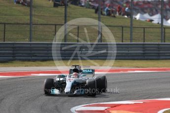 World © Octane Photographic Ltd. Formula 1 - American Grand Prix - Friday - Practice 2. Lewis Hamilton - Mercedes AMG Petronas F1 W08 EQ Energy+. Circuit of the Americas, Austin, Texas, USA. Friday 20th October 2017. Digital Ref: 1987LB1D4609