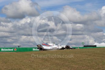 World © Octane Photographic Ltd. Formula 1 - American Grand Prix - Friday - Practice 2. Lance Stroll - Williams Martini Racing FW40. Circuit of the Americas, Austin, Texas, USA. Friday 20th October 2017. Digital Ref: 1987LB2D6278