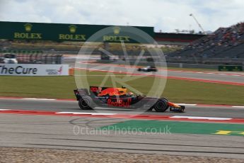 World © Octane Photographic Ltd. Formula 1 - American Grand Prix - Friday - Practice 2. Max Verstappen - Red Bull Racing RB13. Circuit of the Americas, Austin, Texas, USA. Friday 20th October 2017. Digital Ref: 1987LB2D6544