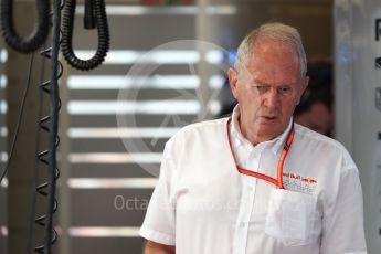 World © Octane Photographic Ltd. Formula 1 - American Grand Prix - Saturday - Practice 3. Helmut Marko. Circuit of the Americas, Austin, Texas, USA. Saturday 21st October 2017. Digital Ref: 1990LB1D5476