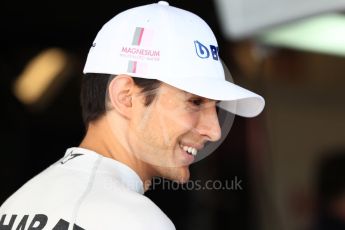 World © Octane Photographic Ltd. Formula 1 - American Grand Prix - Saturday - Practice 3. Esteban Ocon - Sahara Force India VJM10. Circuit of the Americas, Austin, Texas, USA. Saturday 21st October 2017. Digital Ref: 1990LB1D5513