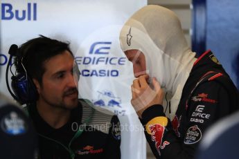 World © Octane Photographic Ltd. Formula 1 - American Grand Prix - Saturday - Practice 3. Brendon Hartley - Scuderia Toro Rosso STR12. Circuit of the Americas, Austin, Texas, USA. Saturday 21st October 2017. Digital Ref: 1990LB1D5549