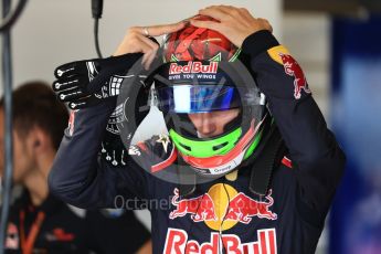 World © Octane Photographic Ltd. Formula 1 - American Grand Prix - Saturday - Practice 3. Brendon Hartley - Scuderia Toro Rosso STR12. Circuit of the Americas, Austin, Texas, USA. Saturday 21st October 2017. Digital Ref: 1990LB1D5591
