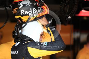 World © Octane Photographic Ltd. Formula 1 - American Grand Prix - Saturday - Practice 3. Carlos Sainz - Renault Sport F1 Team R.S.17. Circuit of the Americas, Austin, Texas, USA. Saturday 21st October 2017. Digital Ref: 1990LB1D5648