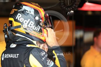 World © Octane Photographic Ltd. Formula 1 - American Grand Prix - Saturday - Practice 3. Carlos Sainz - Renault Sport F1 Team R.S.17. Circuit of the Americas, Austin, Texas, USA. Saturday 21st October 2017. Digital Ref: 1990LB1D5656