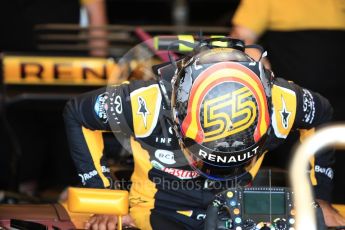 World © Octane Photographic Ltd. Formula 1 - American Grand Prix - Saturday - Practice 3. Carlos Sainz - Renault Sport F1 Team R.S.17. Circuit of the Americas, Austin, Texas, USA. Saturday 21st October 2017. Digital Ref: 1990LB1D5691