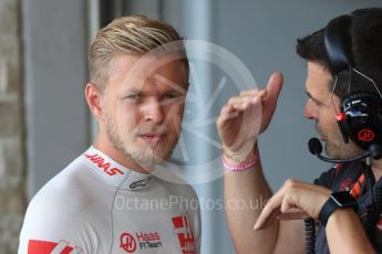 World © Octane Photographic Ltd. Formula 1 - American Grand Prix - Saturday - Practice 3. Kevin Magnussen - Haas F1 Team VF-17. Circuit of the Americas, Austin, Texas, USA. Saturday 21st October 2017. Digital Ref: 1990LB1D5924