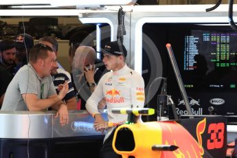 World © Octane Photographic Ltd. Formula 1 - American Grand Prix - Saturday - Practice 3. Max Verstappen - Red Bull Racing RB13. Circuit of the Americas, Austin, Texas, USA. Saturday 21st October 2017. Digital Ref: 1990LB1D5944