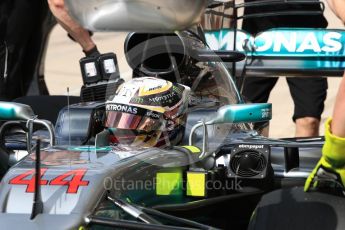 World © Octane Photographic Ltd. Formula 1 - American Grand Prix - Saturday - Practice 3. Lewis Hamilton - Mercedes AMG Petronas F1 W08 EQ Energy+. Circuit of the Americas, Austin, Texas, USA. Saturday 21st October 2017. Digital Ref: 1990LB1D6591