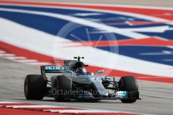 World © Octane Photographic Ltd. Formula 1 - American Grand Prix - Saturday - Qualifying. Valtteri Bottas - Mercedes AMG Petronas F1 W08 EQ Energy+. Circuit of the Americas, Austin, Texas, USA. Saturday 21st October 2017. Digital Ref: 1991LB1D7425