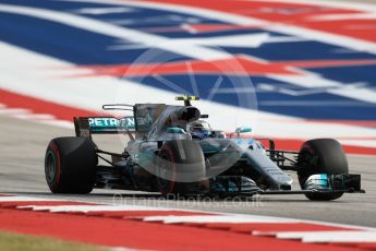 World © Octane Photographic Ltd. Formula 1 - American Grand Prix - Saturday - Qualifying. Valtteri Bottas - Mercedes AMG Petronas F1 W08 EQ Energy+. Circuit of the Americas, Austin, Texas, USA. Saturday 21st October 2017. Digital Ref: 1991LB1D7513