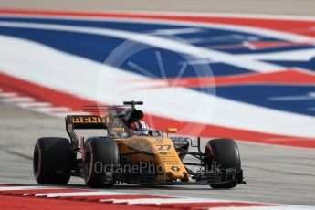 World © Octane Photographic Ltd. Formula 1 - American Grand Prix - Saturday - Qualifying. Nico Hulkenberg - Renault Sport F1 Team R.S.17. Circuit of the Americas, Austin, Texas, USA. Saturday 21st October 2017. Digital Ref: 1991LB1D7595
