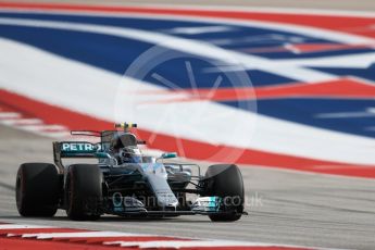 World © Octane Photographic Ltd. Formula 1 - American Grand Prix - Saturday - Qualifying. Valtteri Bottas - Mercedes AMG Petronas F1 W08 EQ Energy+. Circuit of the Americas, Austin, Texas, USA. Saturday 21st October 2017. Digital Ref: 1991LB1D7613