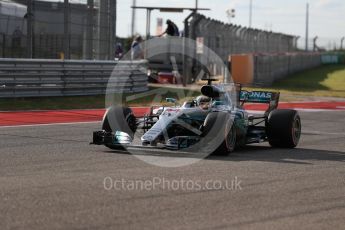World © Octane Photographic Ltd. Formula 1 - American Grand Prix - Saturday - Qualifying. Lewis Hamilton - Mercedes AMG Petronas F1 W08 EQ Energy+. Circuit of the Americas, Austin, Texas, USA. Saturday 21st October 2017. Digital Ref: 1991LB1D7829
