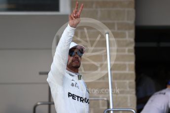 World © Octane Photographic Ltd. Formula 1 - American Grand Prix - Saturday - Qualifying. Lewis Hamilton - Mercedes AMG Petronas F1 W08 EQ Energy+. Circuit of the Americas, Austin, Texas, USA. Saturday 21st October 2017. Digital Ref: 1991LB1D8049