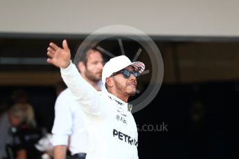World © Octane Photographic Ltd. Formula 1 - American Grand Prix - Saturday - Qualifying. Lewis Hamilton - Mercedes AMG Petronas F1 W08 EQ Energy+. Circuit of the Americas, Austin, Texas, USA. Saturday 21st October 2017. Digital Ref: 1991LB1D8061