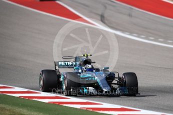 World © Octane Photographic Ltd. Formula 1 - American Grand Prix - Sunday - Race. Valtteri Bottas - Mercedes AMG Petronas F1 W08 EQ Energy+. Circuit of the Americas, Austin, Texas, USA. Sunday 22nd October 2017. Digital Ref: 1994LB1D0060