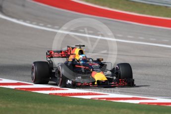 World © Octane Photographic Ltd. Formula 1 - American Grand Prix - Sunday - Race. Daniel Ricciardo - Red Bull Racing RB13. Circuit of the Americas, Austin, Texas, USA. Sunday 22nd October 2017. Digital Ref: 1994LB1D0068