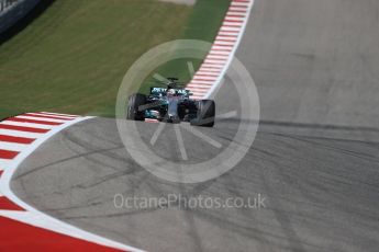 World © Octane Photographic Ltd. Formula 1 - American Grand Prix - Sunday - Race. Lewis Hamilton - Mercedes AMG Petronas F1 W08 EQ Energy+. Circuit of the Americas, Austin, Texas, USA. Sunday 22nd October 2017. Digital Ref: 1994LB1D9564