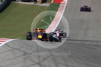 World © Octane Photographic Ltd. Formula 1 - American Grand Prix - Sunday - Race. Max Verstappen - Red Bull Racing RB13. Circuit of the Americas, Austin, Texas, USA. Sunday 22nd October 2017. Digital Ref: 1994LB1D9593