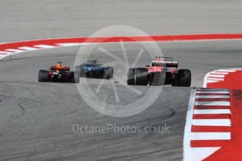 World © Octane Photographic Ltd. Formula 1 - American Grand Prix - Sunday - Race. Kimi Raikkonen - Scuderia Ferrari SF70H. Circuit of the Americas, Austin, Texas, USA. Sunday 22nd October 2017. Digital Ref: 1994LB1D9694