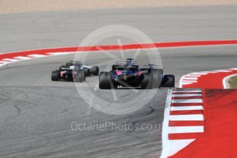 World © Octane Photographic Ltd. Formula 1 - American Grand Prix - Sunday - Race. Brendon Hartley - Scuderia Toro Rosso STR12. Circuit of the Americas, Austin, Texas, USA. Sunday 22nd October 2017. Digital Ref: 1994LB1D9877