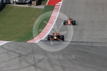 World © Octane Photographic Ltd. Formula 1 - American Grand Prix - Sunday - Race. Max Verstappen - Red Bull Racing RB13. Circuit of the Americas, Austin, Texas, USA. Sunday 22nd October 2017. Digital Ref: 1994LB1D9941