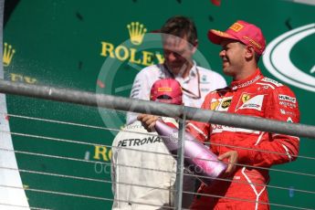 World © Octane Photographic Ltd. Formula 1 - American Grand Prix - Sunday - Race Podium. Kimi Raikkonen - Scuderia Ferrari SF70H. Circuit of the Americas, Austin, Texas, USA. Sunday 22nd October 2017. Digital Ref: 1995LB1D0907