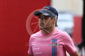 World © Octane Photographic Ltd. Formula 1 - American Grand Prix - Sunday - Paddock. Lance Stroll - Williams Martini Racing. Circuit of the Americas, Austin, Texas, USA. Sunday 22nd October 2017. Digital Ref: 1992LB1D8086