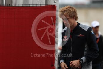 World © Octane Photographic Ltd. Formula 1 - American Grand Prix - Sunday - Paddock. Brendon Hartley - Scuderia Toro Rosso. Circuit of the Americas, Austin, Texas, USA. Sunday 22nd October 2017. Digital Ref: 1992LB1D8092