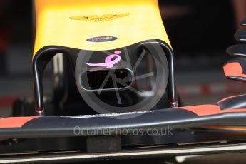 World © Octane Photographic Ltd. Formula 1 - American Grand Prix - Thursday - Pit Lane. Red Bull Racing RB13. Circuit of the Americas, Austin, Texas, USA. Thursday 19th October 2017. Digital Ref: 1983LB1D2646