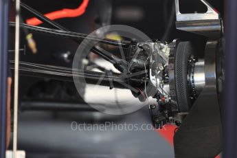 World © Octane Photographic Ltd. Formula 1 - American Grand Prix - Thursday - Pit Lane. Red Bull Racing RB13. Circuit of the Americas, Austin, Texas, USA. Thursday 19th October 2017. Digital Ref: 1983LB1D2660