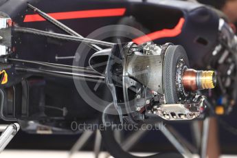 World © Octane Photographic Ltd. Formula 1 - American Grand Prix - Thursday - Pit Lane. Red Bull Racing RB13. Circuit of the Americas, Austin, Texas, USA. Thursday 19th October 2017. Digital Ref: 1983LB1D2670