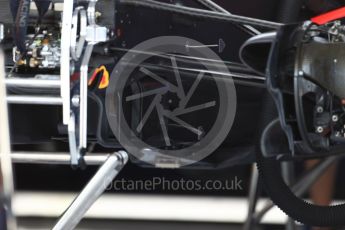 World © Octane Photographic Ltd. Formula 1 - American Grand Prix - Thursday - Pit Lane. Red Bull Racing RB13. Circuit of the Americas, Austin, Texas, USA. Thursday 19th October 2017. Digital Ref: 1983LB1D2672