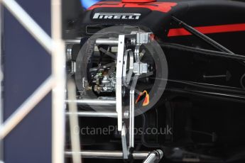 World © Octane Photographic Ltd. Formula 1 - American Grand Prix - Thursday - Pit Lane. Red Bull Racing RB13. Circuit of the Americas, Austin, Texas, USA. Thursday 19th October 2017. Digital Ref: 1983LB1D2679
