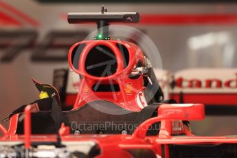 World © Octane Photographic Ltd. Formula 1 - American Grand Prix - Thursday - Pit Lane. Scuderia Ferrari SF70H. Circuit of the Americas, Austin, Texas, USA. Thursday 19th October 2017. Digital Ref: 1983LB1D2694
