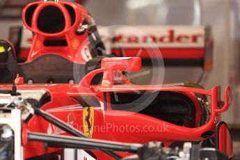 World © Octane Photographic Ltd. Formula 1 - American Grand Prix - Thursday - Pit Lane. Scuderia Ferrari SF70H. Circuit of the Americas, Austin, Texas, USA. Thursday 19th October 2017. Digital Ref: 1983LB1D2700