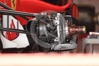 World © Octane Photographic Ltd. Formula 1 - American Grand Prix - Thursday - Pit Lane. Scuderia Ferrari SF70H. Circuit of the Americas, Austin, Texas, USA. Thursday 19th October 2017. Digital Ref: 1983LB1D2713