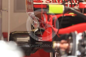 World © Octane Photographic Ltd. Formula 1 - American Grand Prix - Thursday - Pit Lane. Scuderia Ferrari SF70H. Circuit of the Americas, Austin, Texas, USA. Thursday 19th October 2017. Digital Ref: 1983LB1D2734