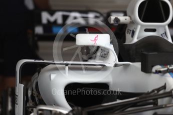 World © Octane Photographic Ltd. Formula 1 - American Grand Prix - Thursday - Pit Lane. Williams Martini Racing FW40. Circuit of the Americas, Austin, Texas, USA. Thursday 19th October 2017. Digital Ref: 1983LB1D2794