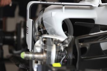 World © Octane Photographic Ltd. Formula 1 - American Grand Prix - Thursday - Pit Lane. Williams Martini Racing FW40. Circuit of the Americas, Austin, Texas, USA. Thursday 19th October 2017. Digital Ref: 1983LB1D2807