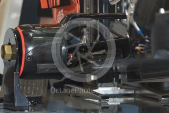 World © Octane Photographic Ltd. Formula 1 - American Grand Prix - Thursday - Pit Lane. McLaren Honda MCL32. Circuit of the Americas, Austin, Texas, USA. Thursday 19th October 2017. Digital Ref: 1983LB1D2832