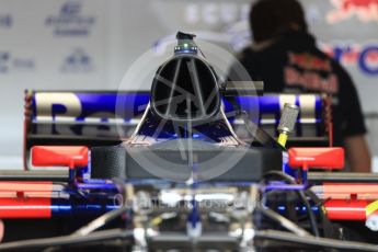 World © Octane Photographic Ltd. Formula 1 - American Grand Prix - Thursday - Pit Lane. Scuderia Toro Rosso STR12. Circuit of the Americas, Austin, Texas, USA. Thursday 19th October 2017. Digital Ref: 1983LB1D2845
