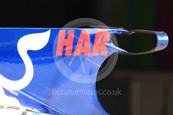 World © Octane Photographic Ltd. Formula 1 - American Grand Prix - Thursday - Pit Lane. Scuderia Toro Rosso STR12. Circuit of the Americas, Austin, Texas, USA. Thursday 19th October 2017. Digital Ref: 1983LB1D2875