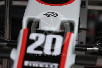World © Octane Photographic Ltd. Formula 1 - American Grand Prix - Thursday - Pit Lane. Kevin Magnussen - Haas F1 Team VF-17. Circuit of the Americas, Austin, Texas, USA. Thursday 19th October 2017. Digital Ref: 1983LB1D2940